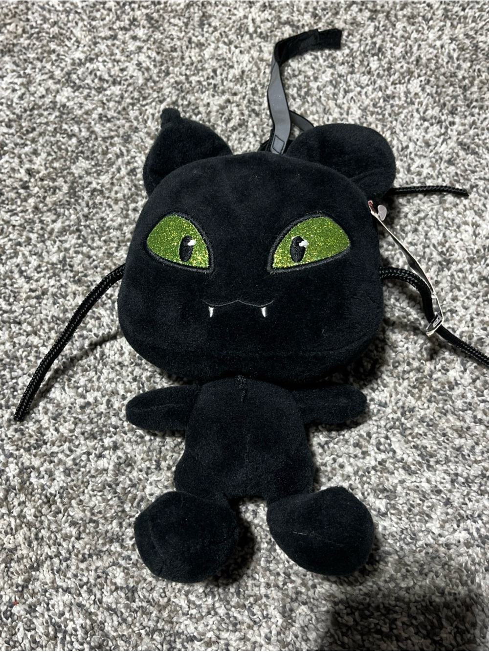 Miraculous Ladybug Black Cat Kwami Plush Toy Spirit Halloween New with Tag